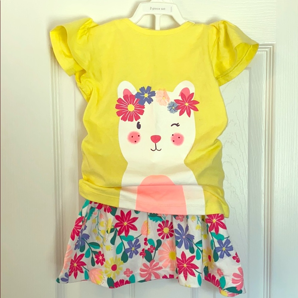 Carter’s Outfit | Floral Skort Set